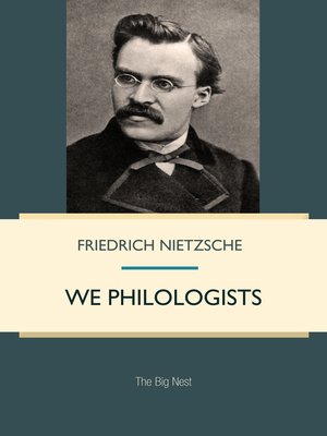 cover image of We Philologists